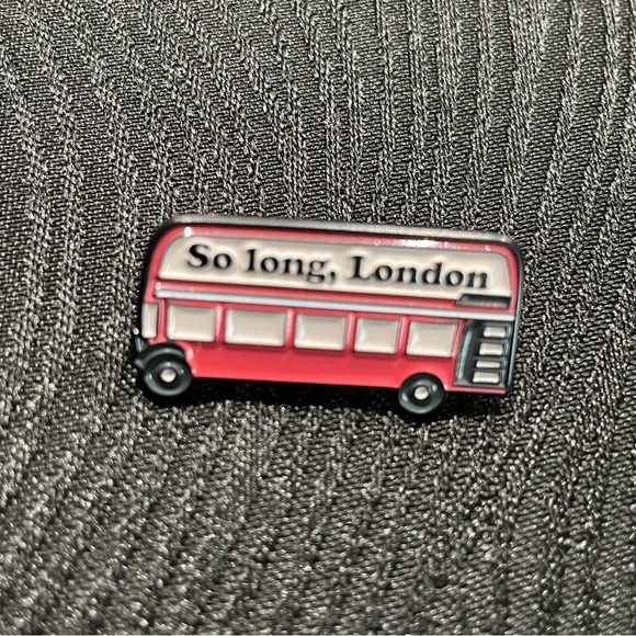$5 Bundled Taylor Swift TTPD So Long London Red Bus Enamel Pin - Picture 1 of 1